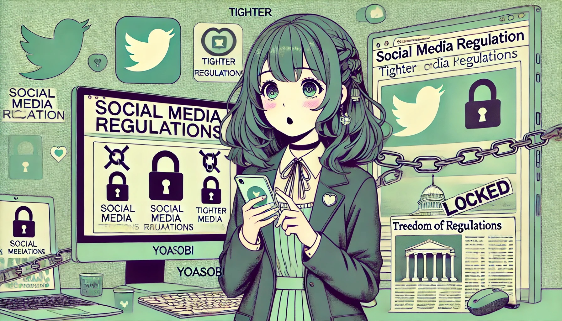 日本の報道の自由とSNS規制の現状