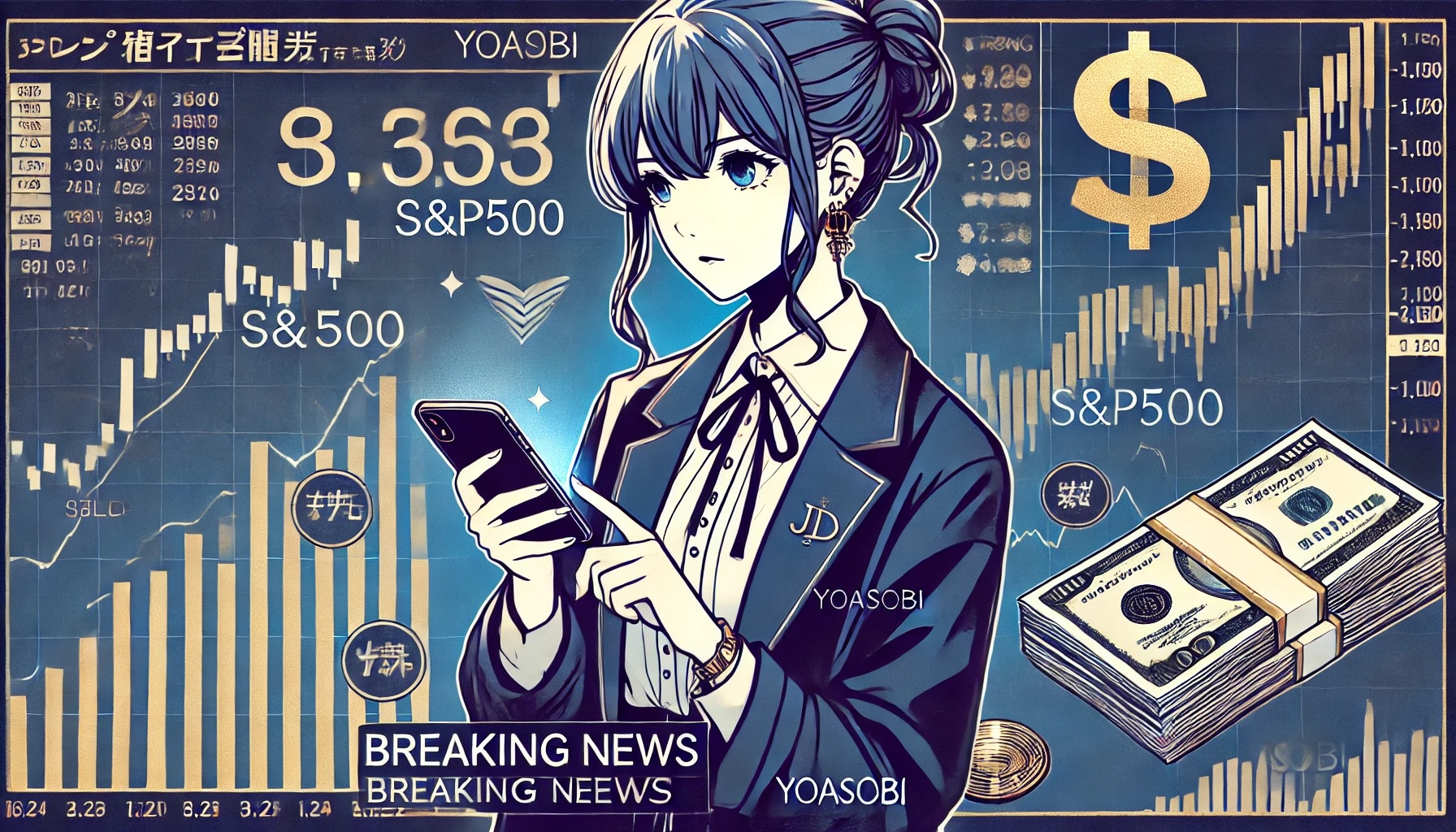 株安・円高とS&P500の投資戦略