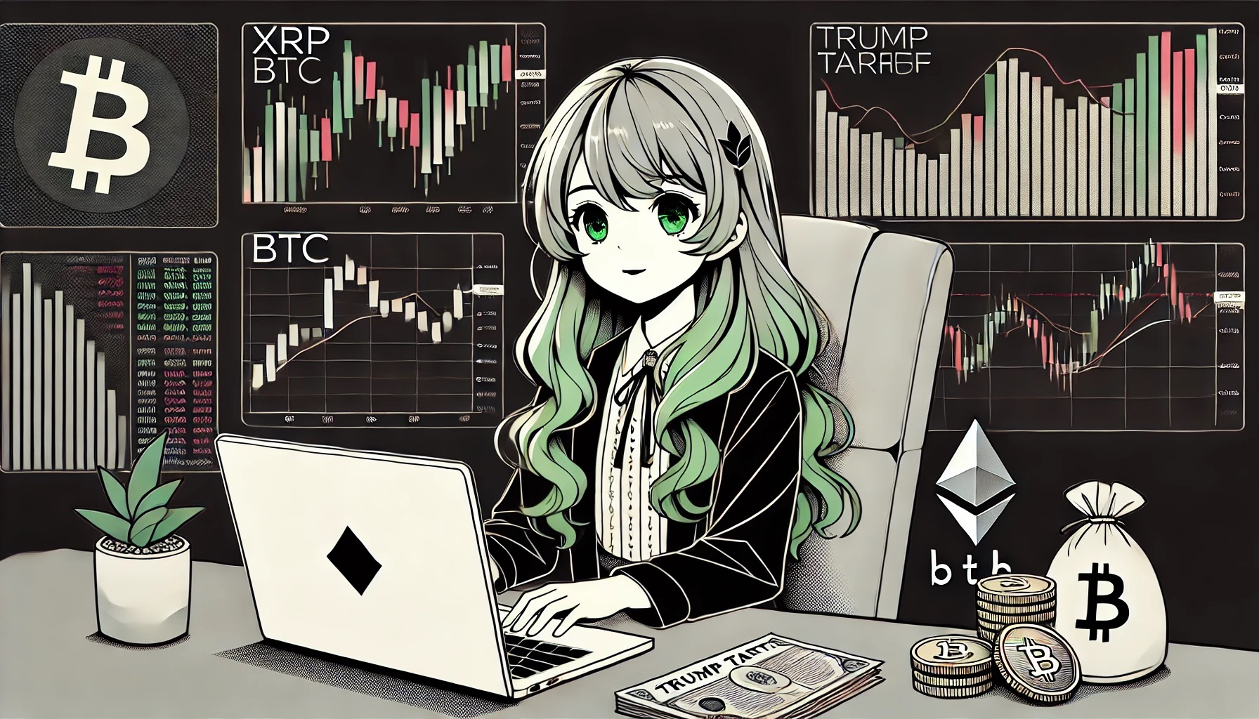 暗号資産ブラックマンデーを越えて：買い場は今か？BTC・XRP・ETHの動きから読み解く