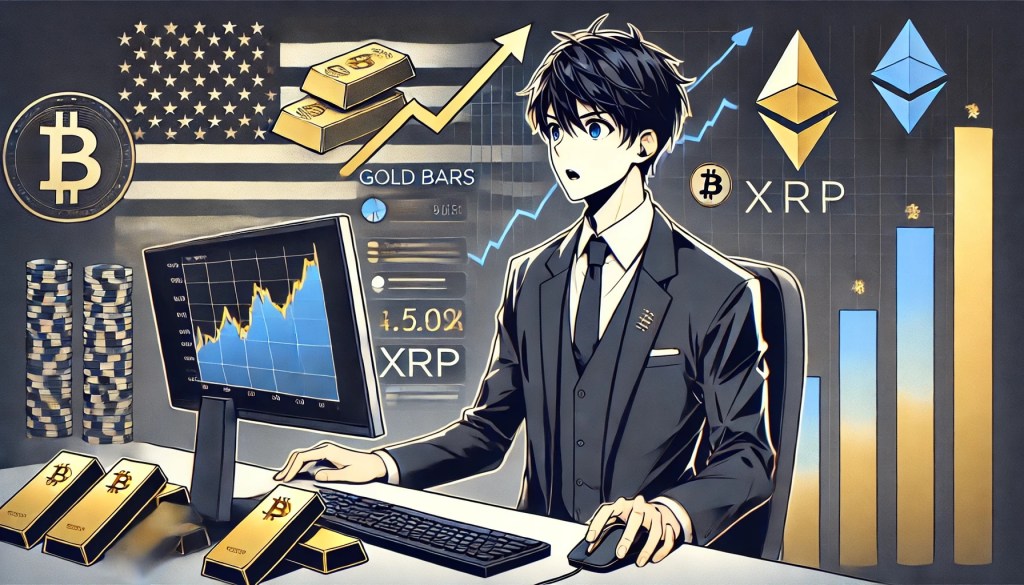 「トランプが金を売ってBTC購入？」暗号資産市場の転換点とXRPの上昇に迫る