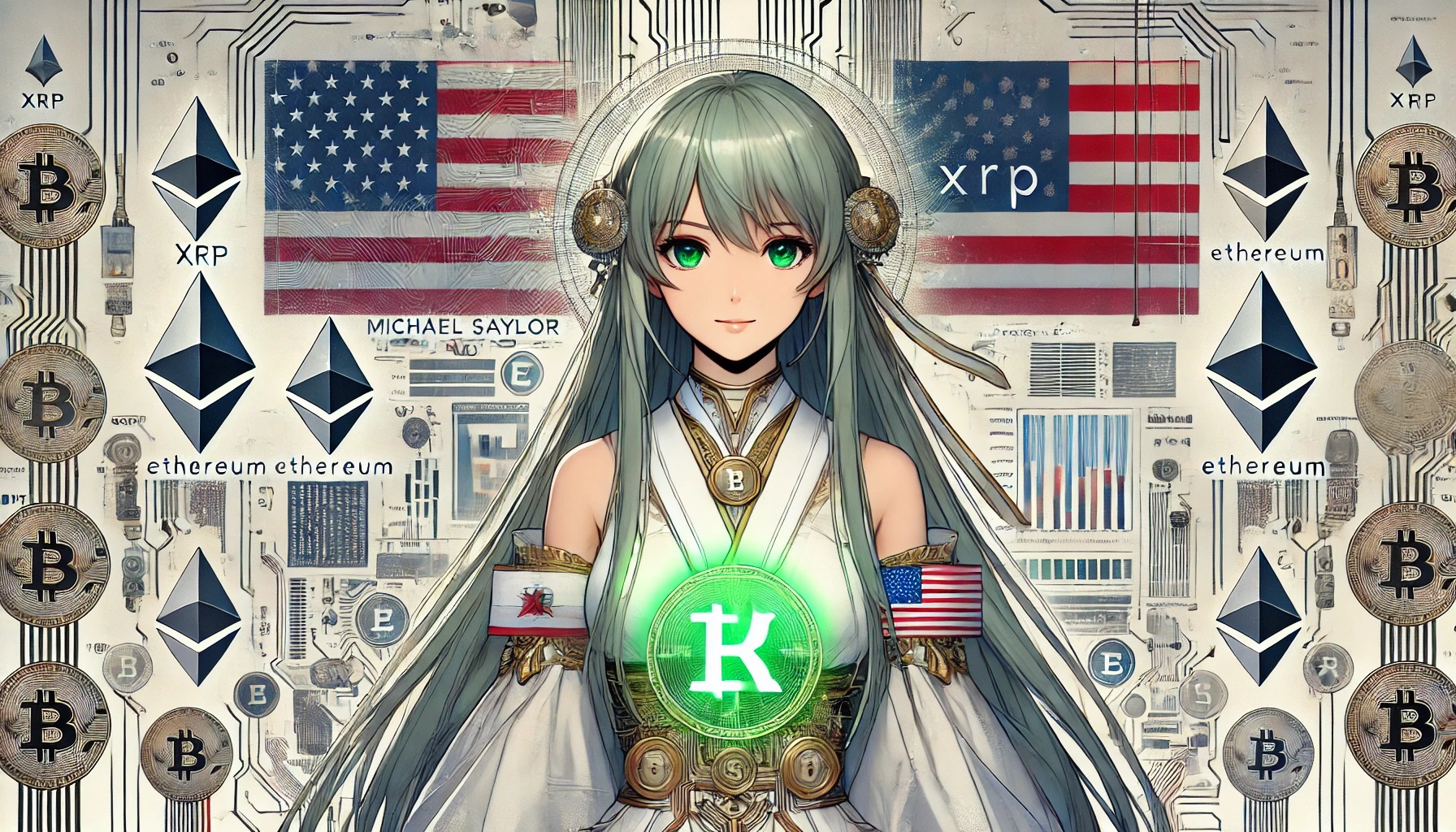 いよいよXRPがEthereumを抜く？マイケル・セイラーの爆買いとトランプのAI政策に見る市場の行方
