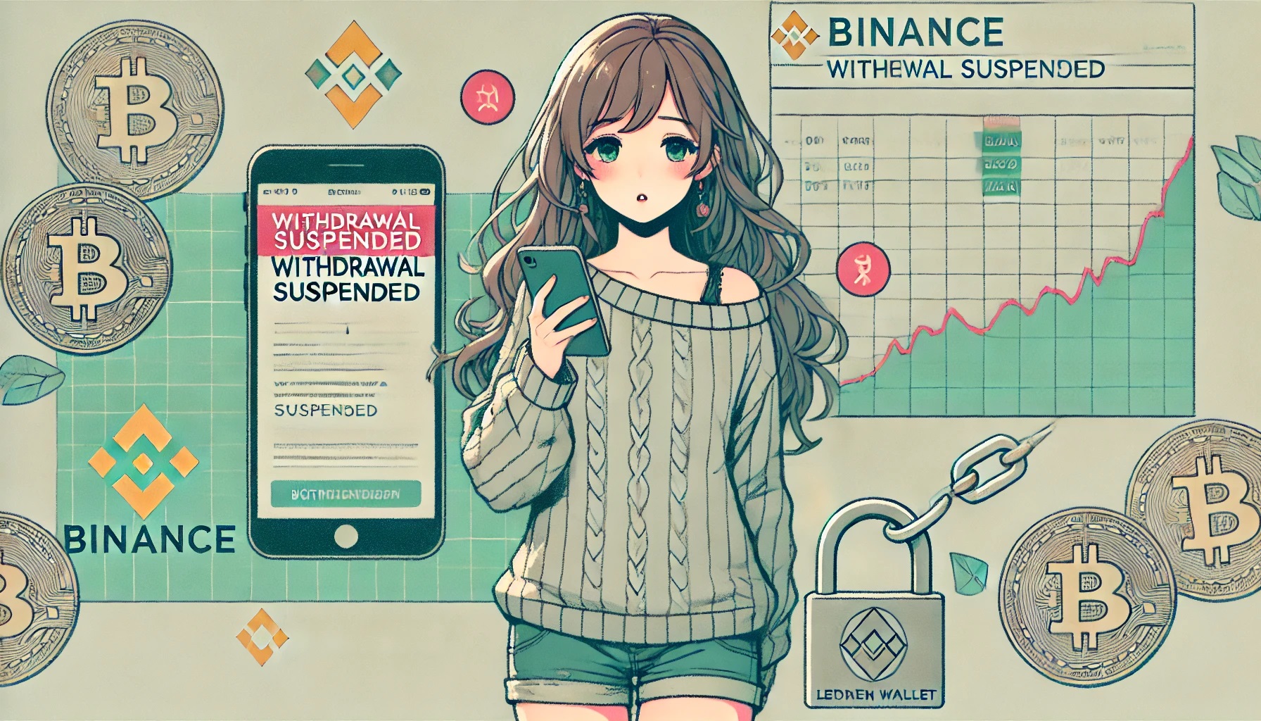 取引所に預けっぱなしは危険？Binance一時出金停止から学ぶ暗号資産の保管術