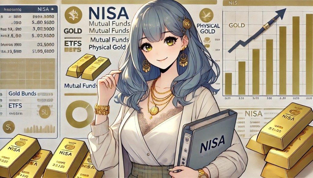 金投資を始めるなら今～NISA活用で選ぶべきゴールド銘柄とその選び方