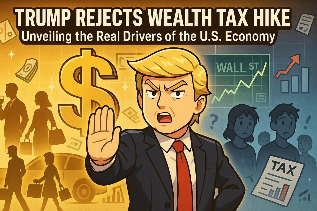 富裕層への増税をトランプが拒否：アメリカ経済の裏側を考える