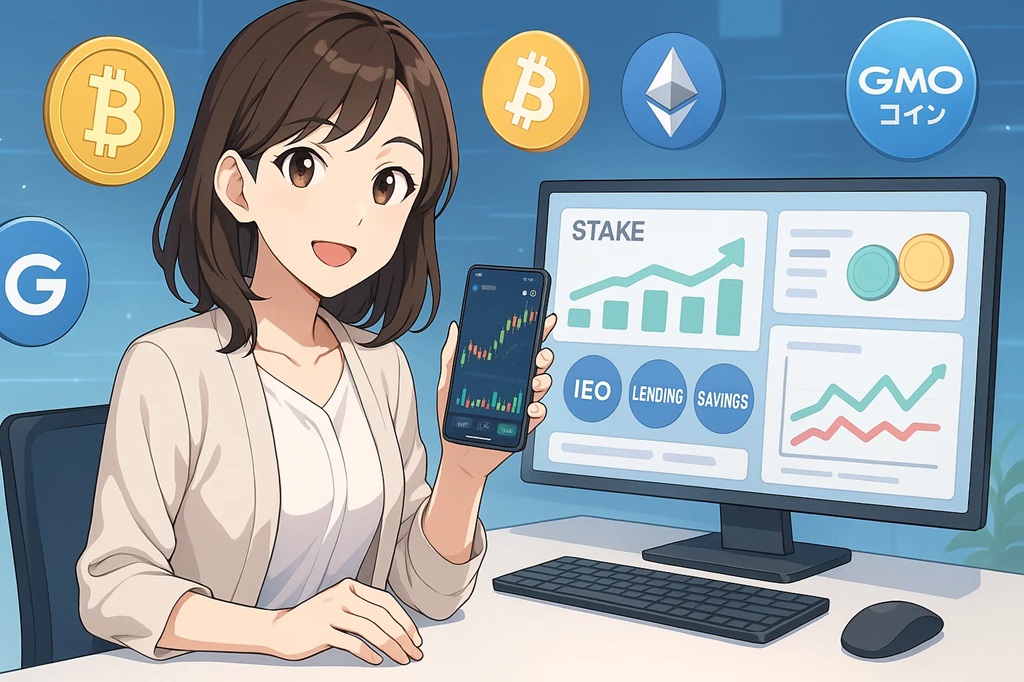 GMOコイン徹底活用術｜つみたて・貸出・IEOまで資産形成に役立つ全サービス解説