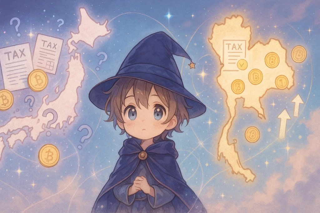 暗号資産は日本よりタイが有利？税制比較と資産形成へのインパクトを解説
