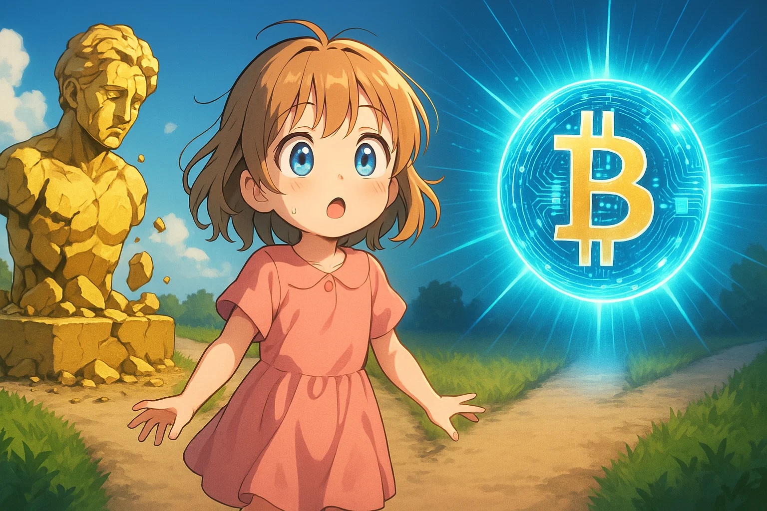 【重要分析】ゴールド暴落で資金がビットコインへ流入!市場の転換点を読む