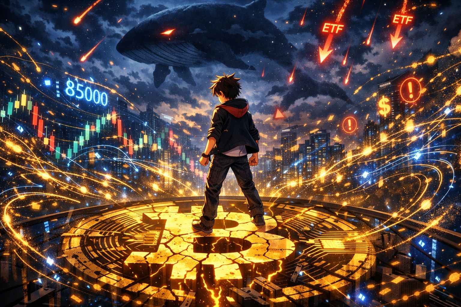 ビットコイン下落の真因と今後の展望｜重要指標前の警戒シグナルを読み解く