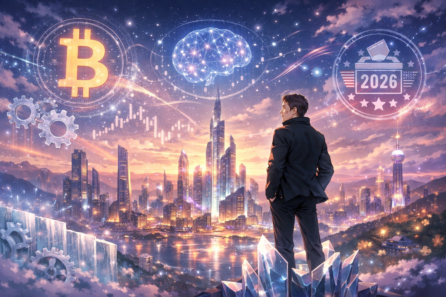 2026年のビットコイン動向と重要イベント徹底解説｜マスク氏参入の可能性も