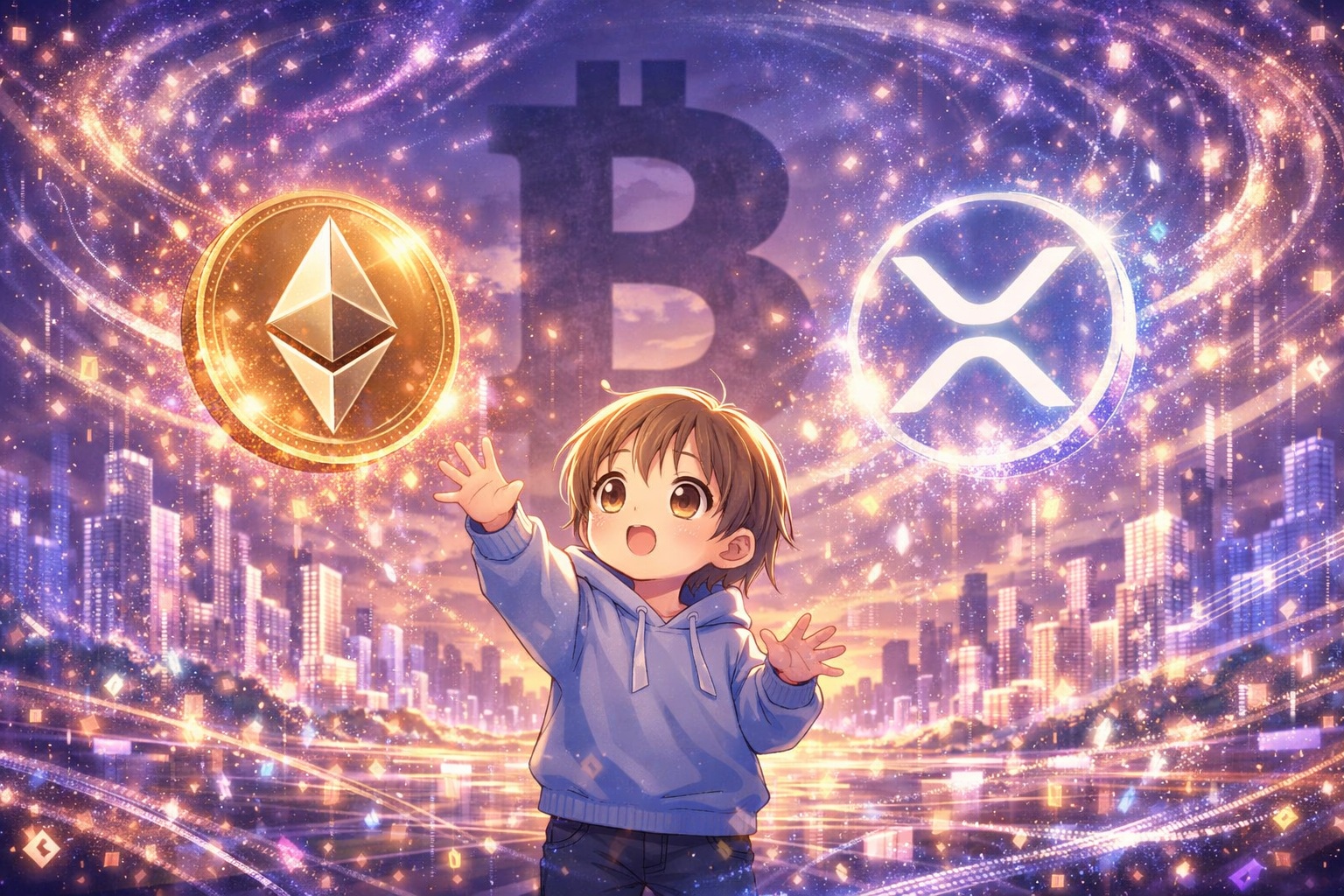 ビットコイン調整局面とイーサリアム・XRPの台頭:市場の潮流を読む