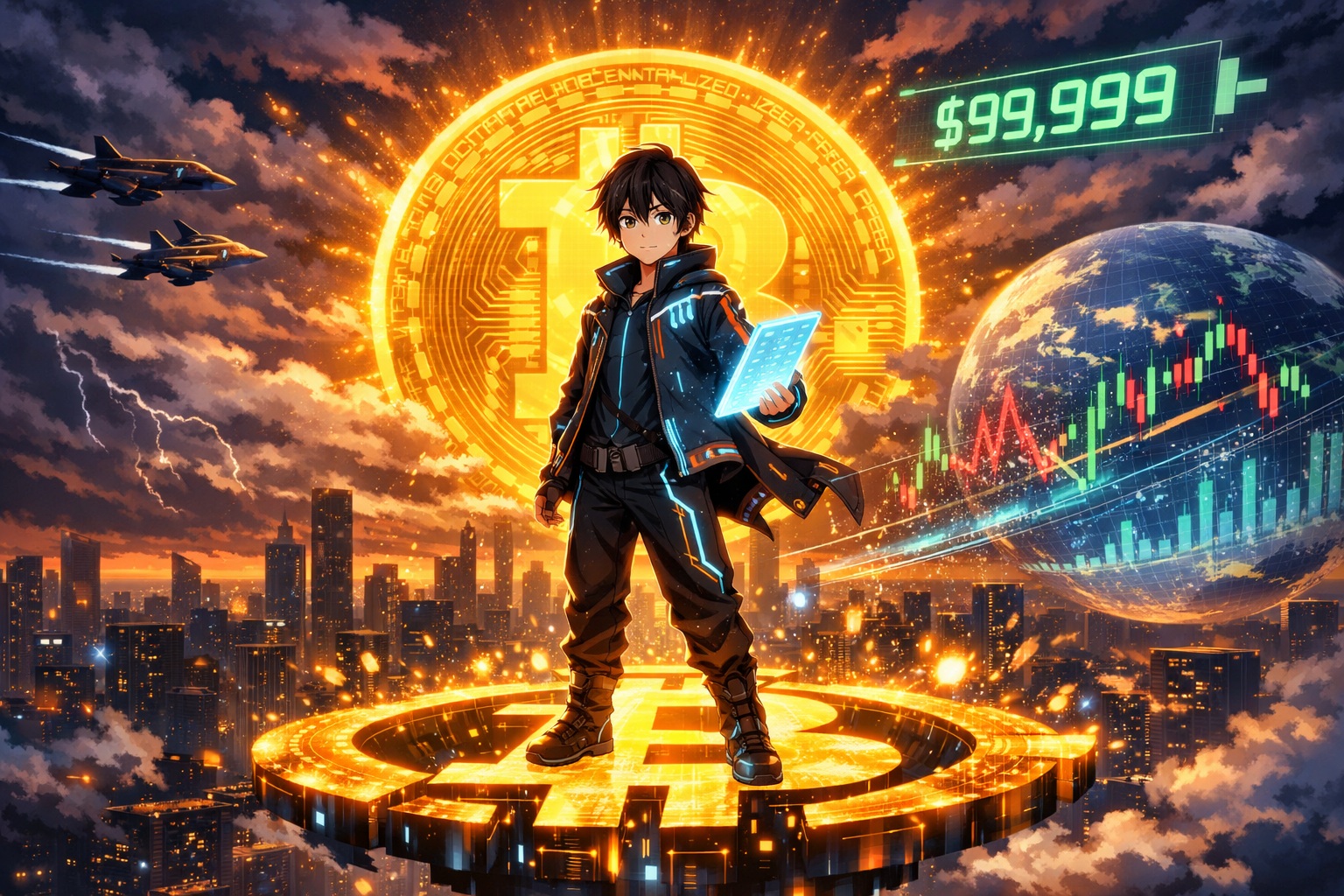 ビットコイン10万ドル目前｜大口資金流入と地政学リスクの真相