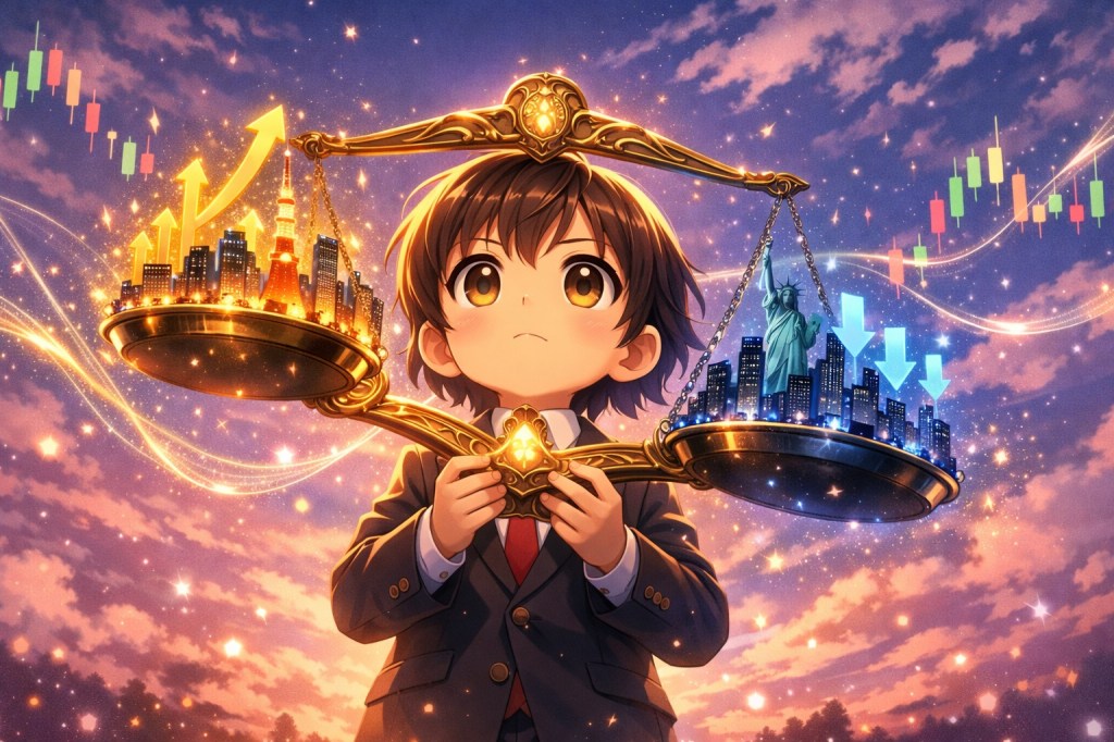 【2月最新】米国株と日経平均の変化とリバランス戦略の本質