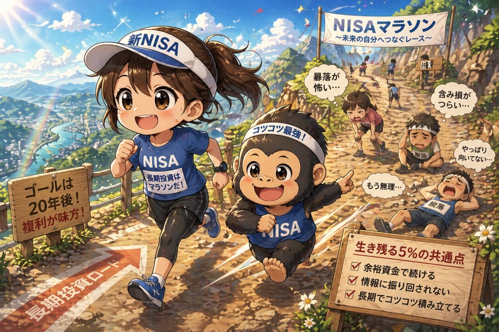 【衝撃】新NISA利用者の95%が脱落する理由｜2.7年の壁を突破する唯一の戦略とは