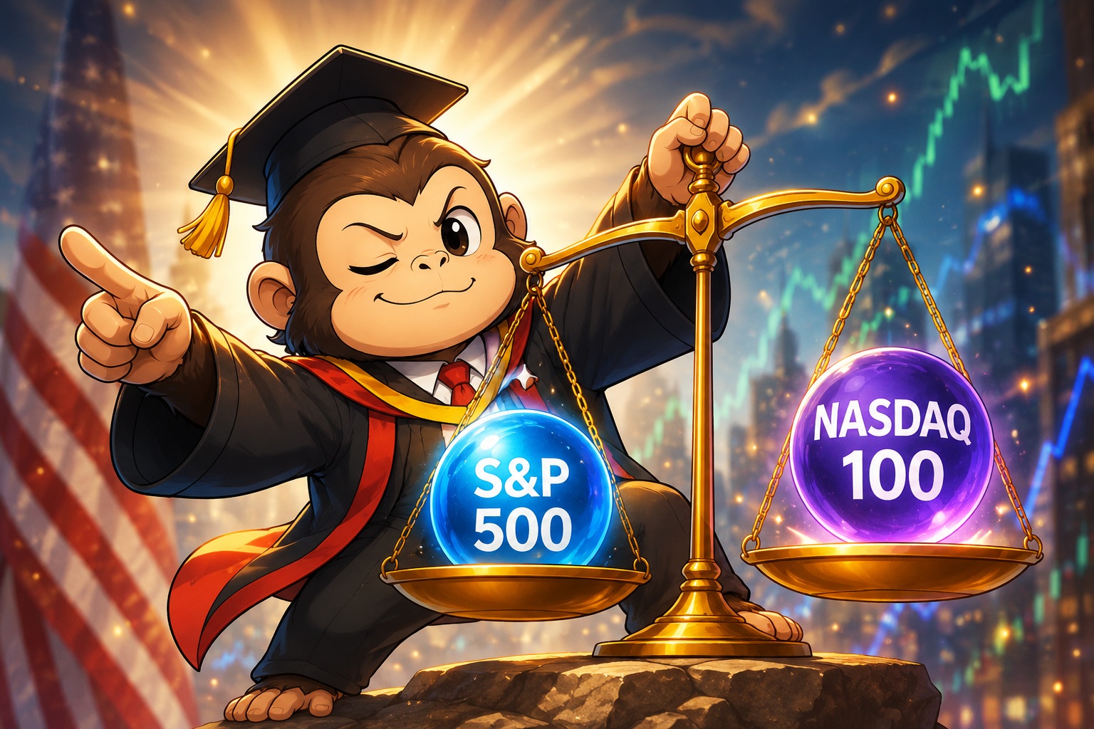 【徹底比較】S&P500からNASDAQ100に乗り換えるべきか？最新データから導く最適解とリスク管理の極意